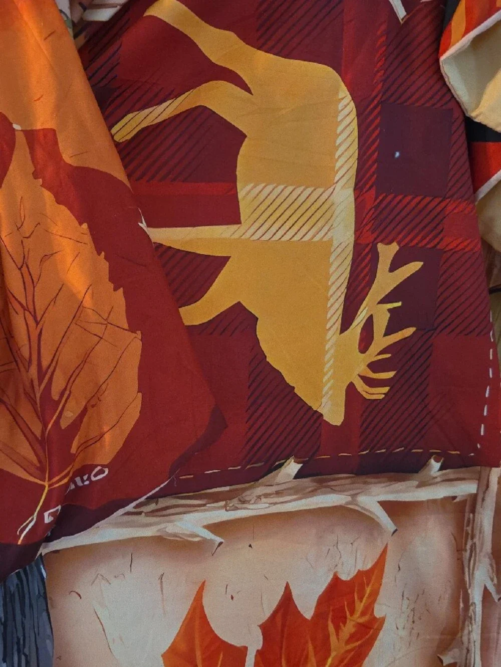 Rustic Hunting Plaid Comforter - Red/Black